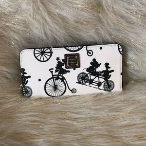 Dooney and Bourke Mickey Mouse silhouette wallet